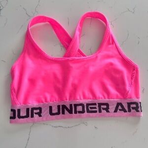 Under Armour Barbie pink sports bra